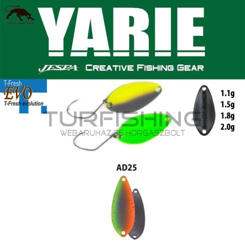 Yarie Jespa YARIE 710T T-FRESH EVO 1.5gr AD25 Vegetable