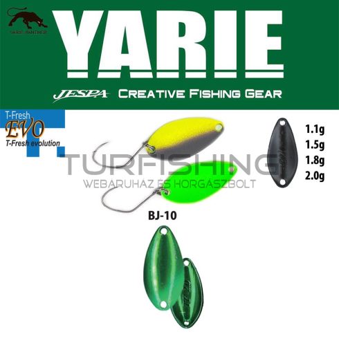 Yarie Jespa YARIE 710T T-FRESH EVO 1.5gr BJ-10 Uesama