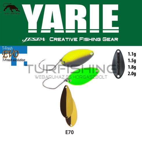 Yarie Jespa YARIE 710T T-FRESH EVO 1.5gr E70 Pudding