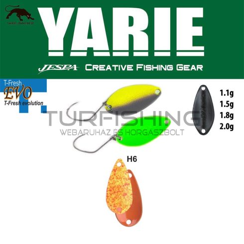 Yarie Jespa YARIE 710T T-FRESH EVO 1.5gr H6 Daidai Squash