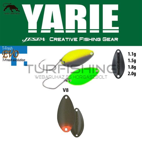 Yarie Jespa YARIE 710T T-FRESH EVO 1.5gr V8 Kanimiso Ikura