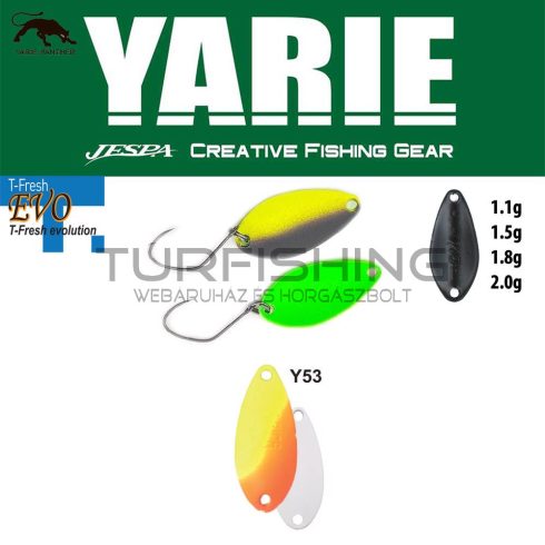 Yarie Jespa YARIE 710T T-FRESH EVO 1.5gr Y53 Lemon/Orange