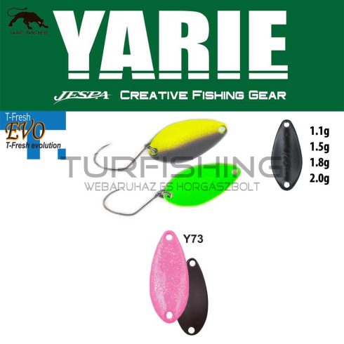 Yarie Jespa YARIE 710T T-FRESH EVO 1.5gr Y73 Pink Holo