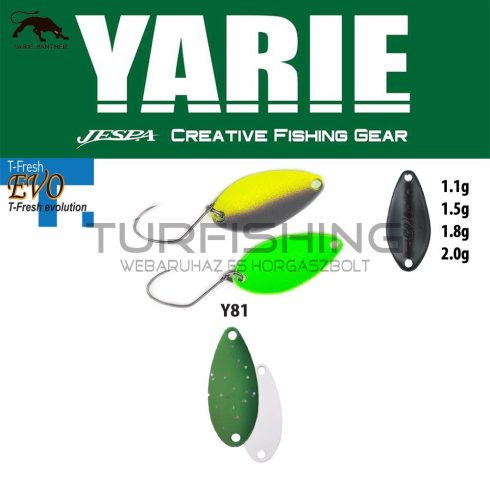 Yarie Jespa YARIE 710T T-FRESH EVO 1.5gr Y81 Cucumber