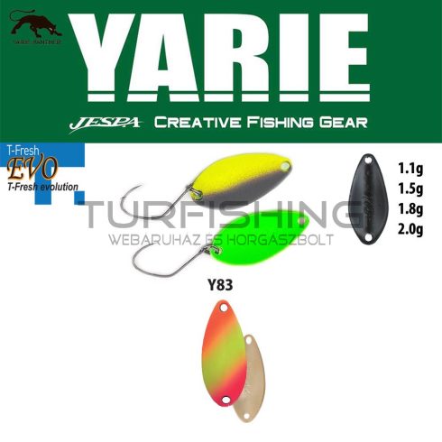 Yarie Jespa YARIE 710T T-FRESH EVO 1.5gr Y83 Fighter 1