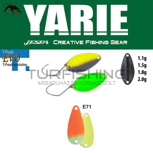 Yarie Jespa YARIE 710T T-FRESH EVO 2.0gr E71 AG Carrot