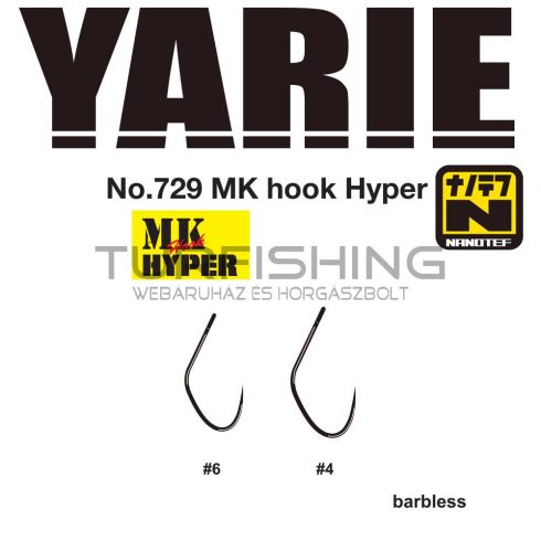 Yarie Jespa HOROG YARIE 729 MK HYPER 04 Barbless