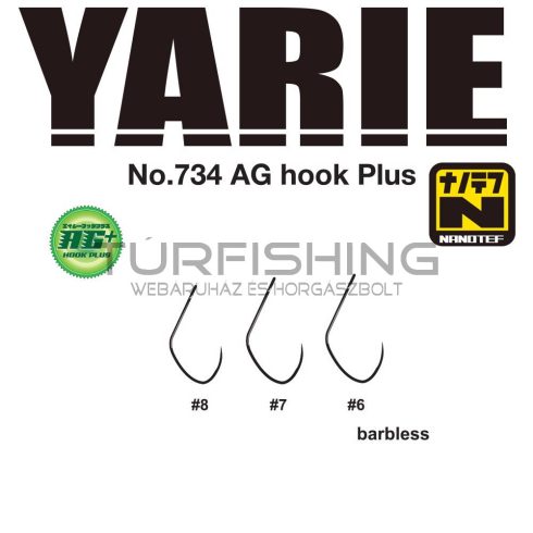 Yarie Jespa HOROG YARIE 734 AG PLUS NANOTEF 06 Barbless