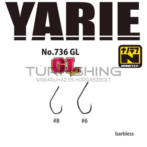 Yarie Jespa HOROG YARIE 736 GL NANOTEF 08 Barbless