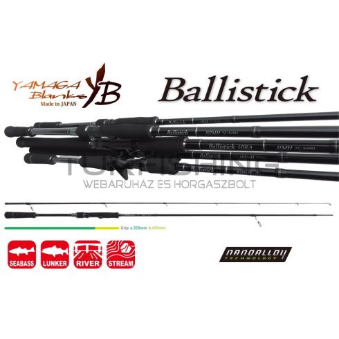 Yamaga Blanks BALLISTICK 86M TZ NANO 2.605m 6-32gr Fuji Titanum Torzite