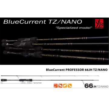   Yamaga Blanks BLUE CURRENT 66JH TZ-NANO PROFESSOR 1.99m 0.2-6gr Fuji Titanum Torzite