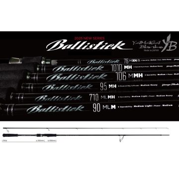   Yamaga Blanks YAMAGA BALLISTICK 90ML-M 2.748 5-35gr Fuji Sic K Titanium