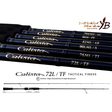   Yamaga Blanks YAMAGA CALISTA 72L/TF TACTICAL FINESS 2.204m 20gr Fuji Titanium Torzite