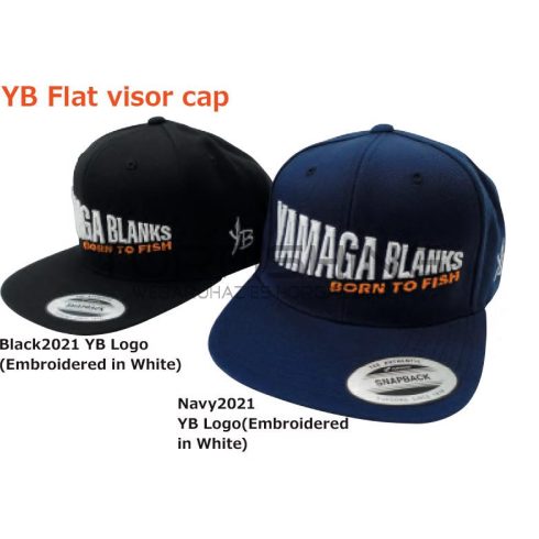 Yamaga Blanks SAPKA YAMAGA FLAT VISOR NAVY BORN TO FISH