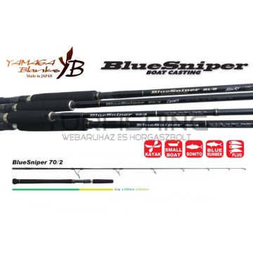 Yamaga Blanks BLUE SNIPER 70/2 2.14m 20-60gr