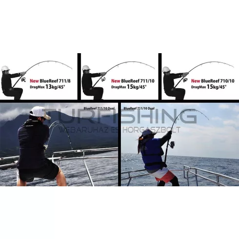 Yamaga Blanks BLUE REEF GT 710/10 CHUGGER 2.415m Max 220gr
