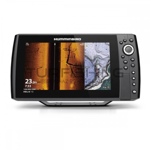 Humminbird Helix 10 Chirp MEGA SI + (plus) GPS G4N Halradar