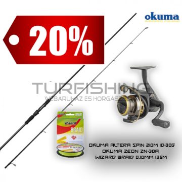 TúrFishing Okuma Pergető Szett